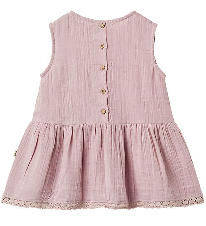 Wheat Top - Musselin - Bea - Lavender Mist m. Blonder