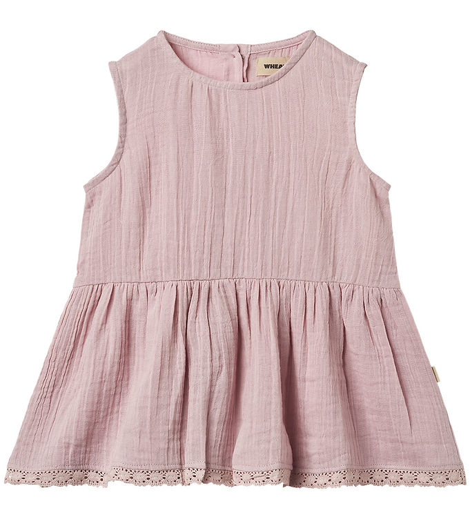 Wheat Top - Musselin - Bea - Lavender Mist m. Blonder