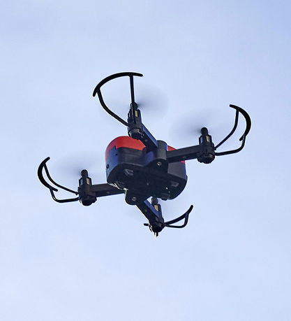 Dickie Toys Drone m. Lys - RC Fire Drone