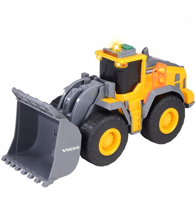 Dickie Toys - Volvo Wheel Loader - Hjullæsser Legetøj - Lys Og Lyd