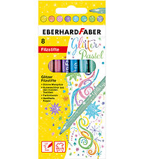 Eberhard Faber Tusser - 8 stk - Glitter Pastel