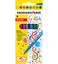 Eberhard Faber Tuscher - 8 stk - Glitter