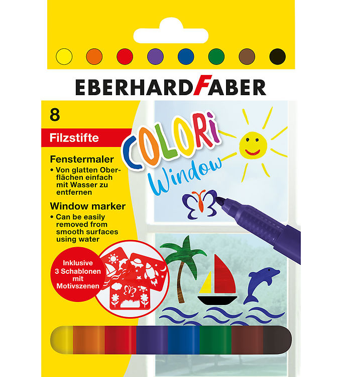 Eberhard Faber Tuscher Til Vinduer - 8 stk
