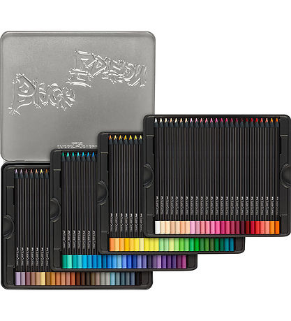 Faber-Castell Farveblyanter - Trekantet - Black Edition - 100 St Faber-Castell Farveblyanter - Trekantet - Black Edition - 100 St