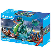 Playmobil - Vikinger med Sømonster - 71830 - 40 Dele Playmobil - Vikinger med Sømonster - 71830 - 40 Dele