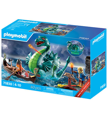 Playmobil - Vikings with Sea Monster - 71830 - 40 Parts