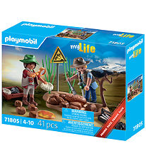Playmobil My Life - Palæontologi-udgravning - 71805 - 41 Dele Playmobil My Life - Palæontologi-udgravning - 71805 - 41 Dele