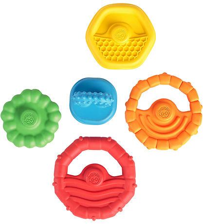 Baby Einstein Stable- og Bidelegetøj - Stack & Teethe - Multi-te