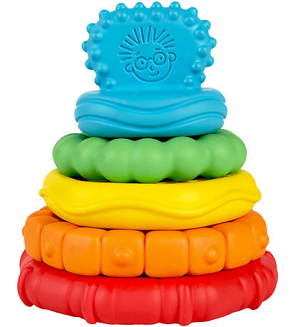 Baby Einstein Stable- og Bidelegetøj - Stack & Teethe - Multi-te