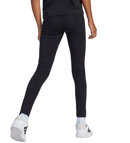 adidas Performance Leggings - JG LIN LEG 230 - Sort/Hvid adidas Performance Leggings - JG LIN LEG 230 - Sort/Hvid