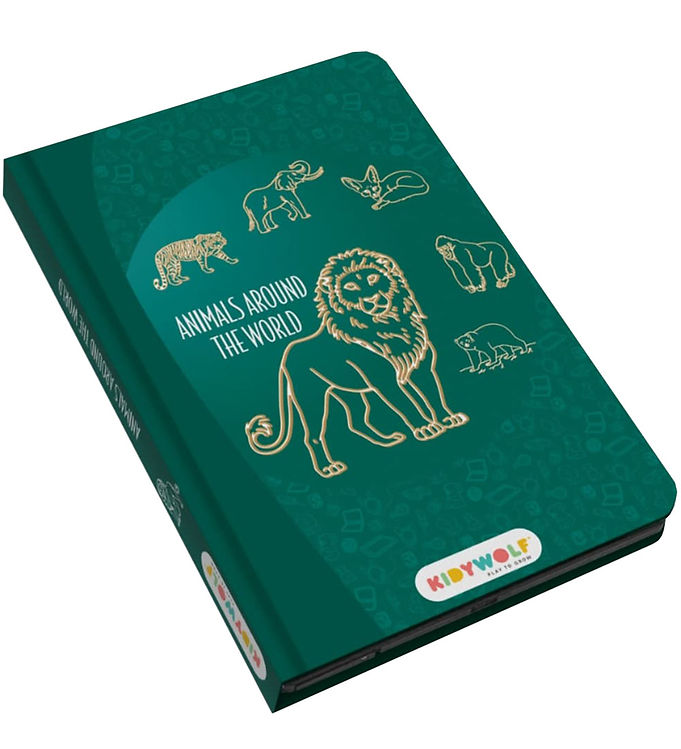 Kidywolf Tegne Tablet - Animals Around The World