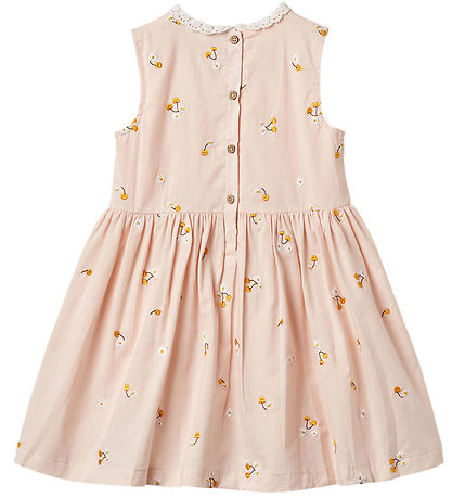 Wheat Kjole - Elma - Powder Yellow Cherries