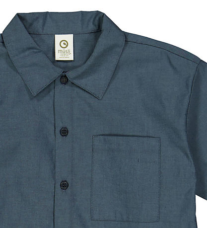 Müsli Skjorte - Chambray - Chambray Müsli Skjorte - Chambray - Chambray