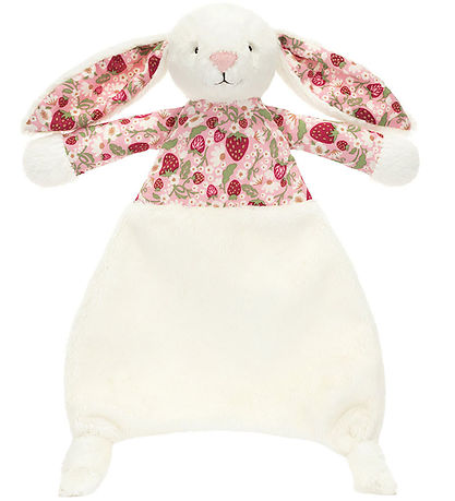 Jellycat Nusseklud - 27x20 cm - Blossom Cream Bunny Berry  Jellycat Nusseklud - 27x20 cm - Blossom Cream Bunny Berry