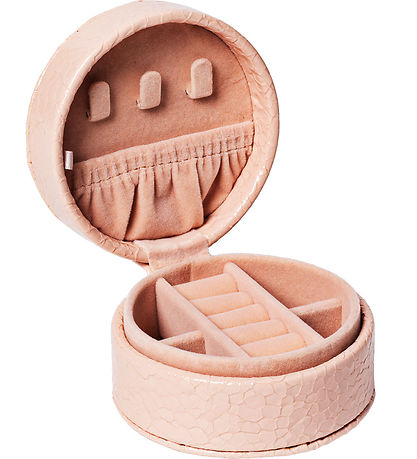 DAY ET Trinket Box - Jewelry Zip - Crackle Rose Dust