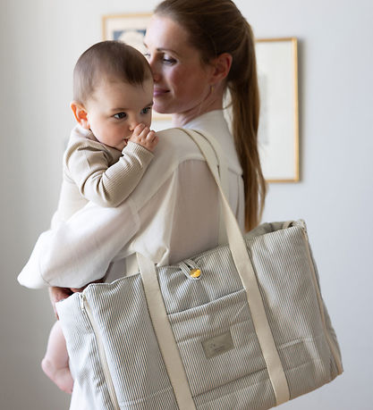 Cam Cam Pusletaske - Fold-Out - Classic Stripes Blue Cam Cam Pusletaske - Fold-Out - Classic Stripes Blue