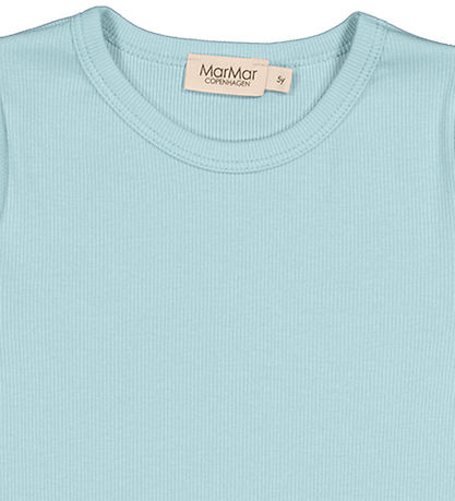 MarMar T-shirt - Rib - Modal - Tago - Heavenly Blue MarMar T-shirt - Rib - Modal - Tago - Heavenly Blue