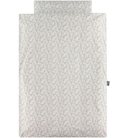 Nørgaard Madsens Sengetøj - Junior - Hvid m. Naturfarvede Grene