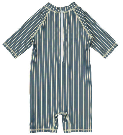 Petit Piao Badeheldragt - Blue Mirage/Off White