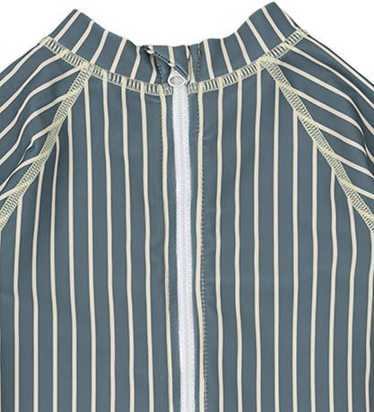 Petit Piao Badeheldragt - Blue Mirage/Off White