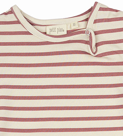 Petit Piao Body k/æ - Sum - Withered Rose/Off White Petit Piao Body k/æ - Sum - Withered Rose/Off White