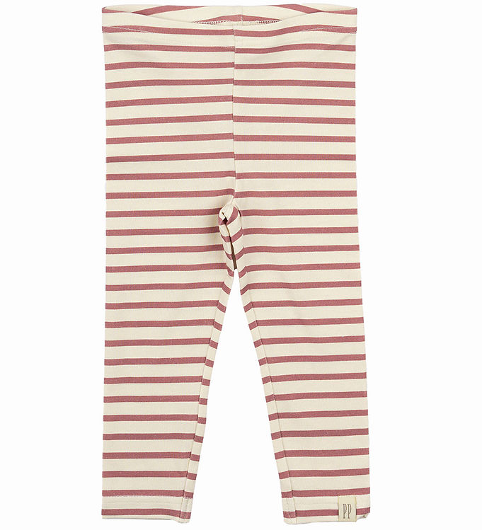 Petit Piao Leggings Sum - Withered Rose/Off White