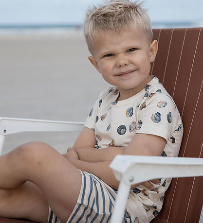 Petit Piao Shorts - Sum - Withered Rose/Off White