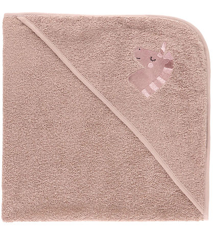Nørgaard Madsens Babyhåndklæde - 75x75 cm - Mauve m. Enhjørning Nørgaard Madsens Babyhåndklæde - 75x75 cm - Mauve m. Enhjørning