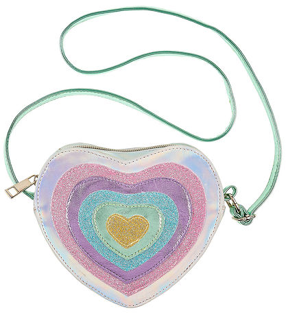 Souza Taske - Cilou Heart - Silver/Multi Glitter Souza Taske - Cilou Heart - Silver/Multi Glitter