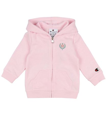 Champion Sæt - Cardigan/Bukser - Lyserød/Sort m. Logo