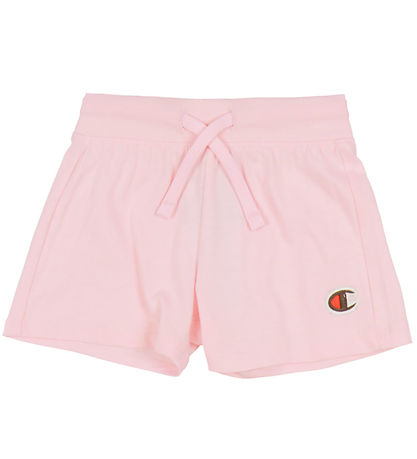 Champion Shorts Set - T-shirt/Shorts - Pink w. Logo