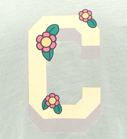 Champion Shortssæt - T-shirt/Shorts - Dusty Green m. Logo