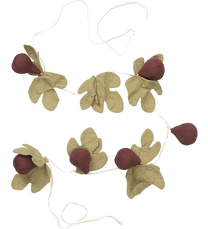 Ferm Living Figen Guirlande - 220 cm - Mauve/Green