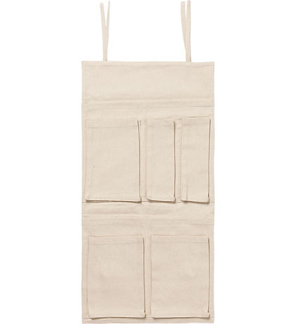 Ferm Living Væglommer - Canvas - 65x32 cm - Off White