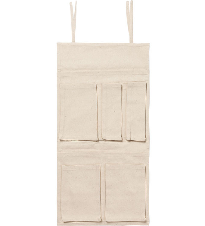 Ferm Living Væglommer - Canvas - 65x32 cm - Off White