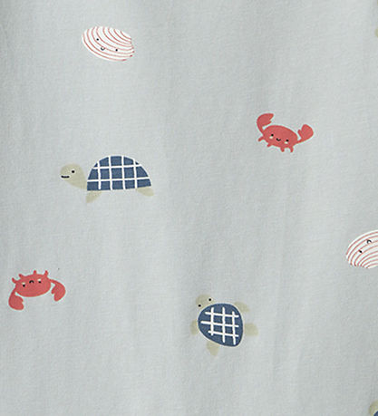 Name It Sommerdragt - NbmVroels - Pearl Blue/Sea Animals Name It Sommerdragt - NbmVroels - Pearl Blue/Sea Animals