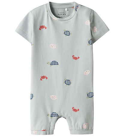 Name It Sommerdragt - NbmVroels - Pearl Blue/Sea Animals Name It Sommerdragt - NbmVroels - Pearl Blue/Sea Animals