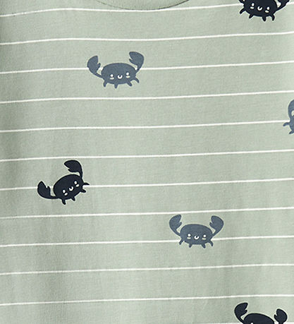 Name It Sommerdragt - NbmVroels - Aqua Gray/Crabs