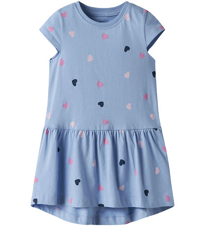 Name It Kjole - NmfVigga - Noos - Serenity/Hearts Name It Kjole - NmfVigga - Noos - Serenity/Hearts