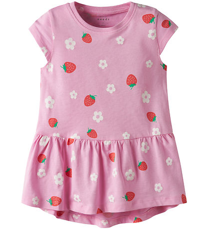 Name It Kjole - NmfVigga - Noos - Pink Frosting/Strawberry Name It Kjole - NmfVigga - Noos - Pink Frosting/Strawberry