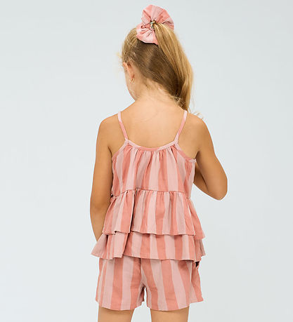 The New Shorts - TnOfelia - Oud Rose Striped