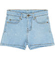 The New Shorts - TnOda - Lyseblå denim m. Rhinsten The New Shorts - TnOda - Lyseblå denim m. Rhinsten