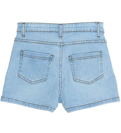 The New Shorts - TnOda - Lyseblå denim m. Rhinsten The New Shorts - TnOda - Lyseblå denim m. Rhinsten