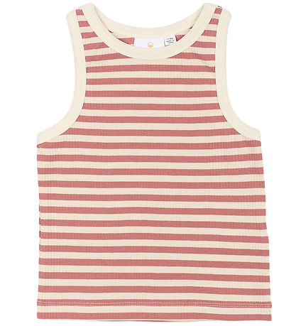 The New Tanktop - TnMoore - Rib - Old Rose Striped