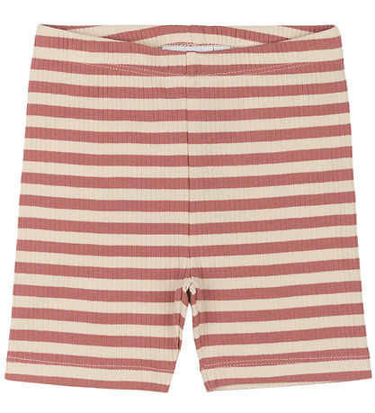 The New Siblings Cykelshorts - TnstFro - Rib - Old Rose Striped The New Siblings Cykelshorts - TnstFro - Rib - Old Rose Striped