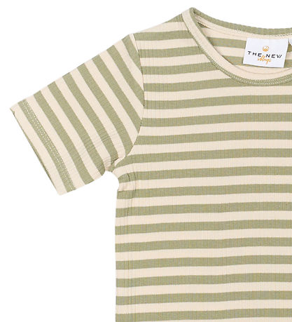The New Siblings T-shirt - TnstFro - Rib - Tea Striped The New Siblings T-shirt - TnstFro - Rib - Tea Striped