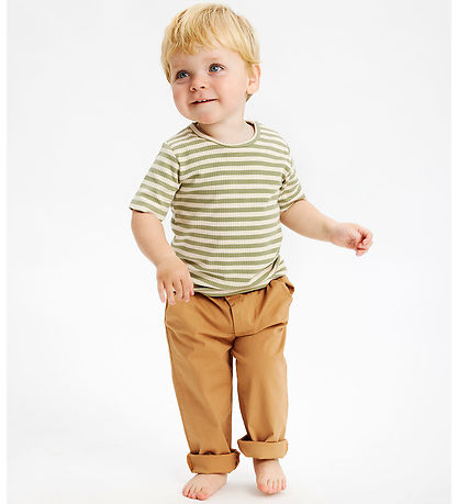 The New Siblings T-shirt - TnstFro - Rib - Tea Striped The New Siblings T-shirt - TnstFro - Rib - Tea Striped