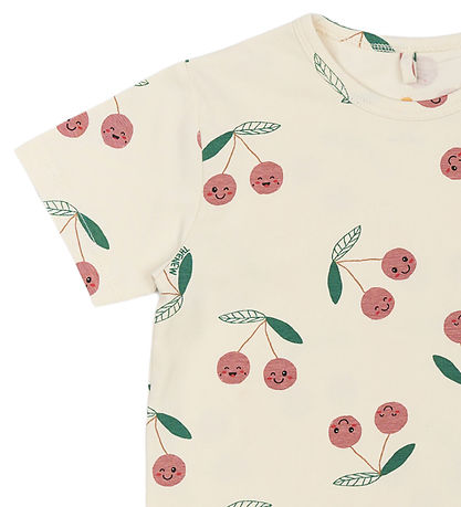 The New Siblings T-shirt - TnstOlivia - White Swan AOP