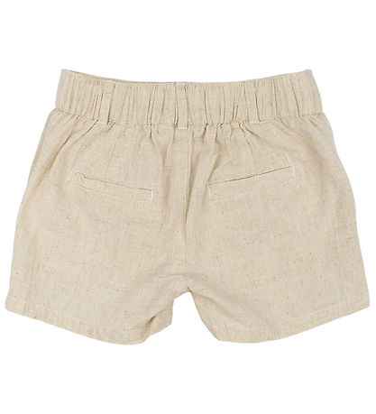 The New Siblings Shorts - Bomull/Lin - TnstOren - Havregrøt