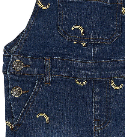 The New Siblings Smækbukser - TnstOtis - Medium Blue Denim EMB